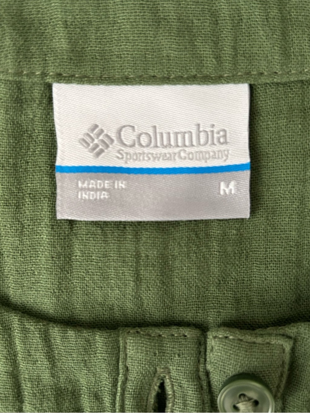 NWT COLUMBIA Crimson Point FS Breezy Sleeveless Olive Tiered Dress Sz Medium - Picture 8 of 9